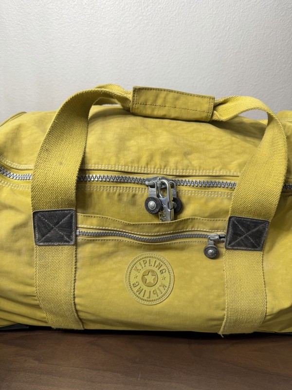 Kipling Darcey 22" Soft Shell Carry-On Rolling Luggage Yellow Mustard gallery