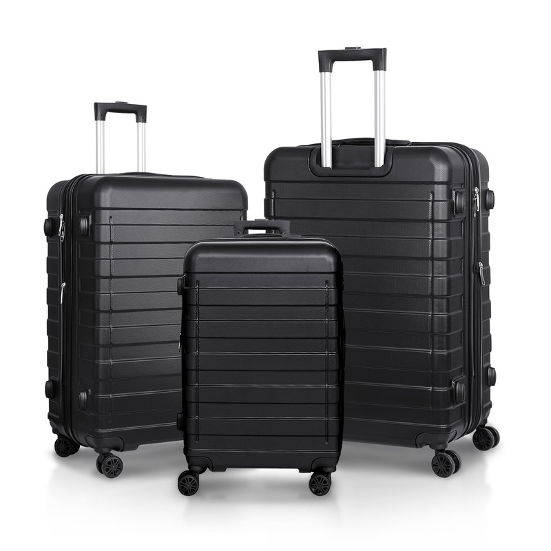 Luggage Set 3 Piece Expandable Suitcase Hardshell Lightweight 22.5″/26.3″/30″