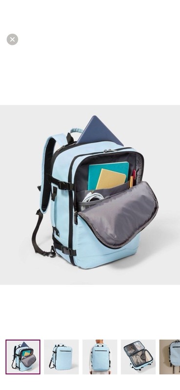 OPEN STORY 35L TRAVEL BACKPACK – MUDDY AQUA