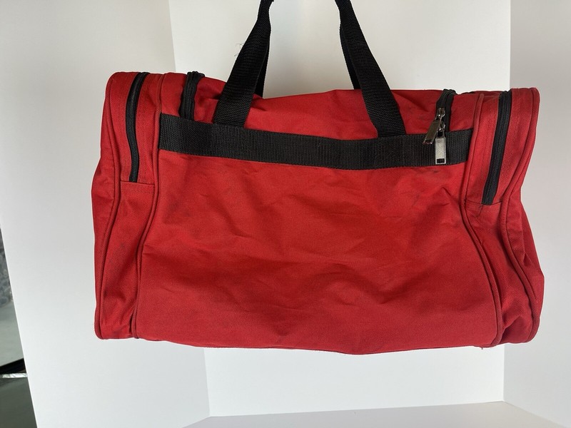 Unbranded Red Duffle Bag 12Hx19L gallery