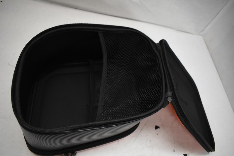 Electric Scooter Hard Shell Storage Case Bag Orange Black Unbranded Zipper gallery