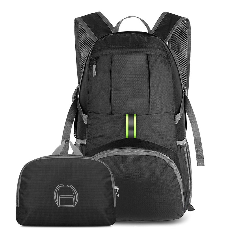 Packable Backpack 35L Water Resistant Hiking Travel Daypack Lightweight