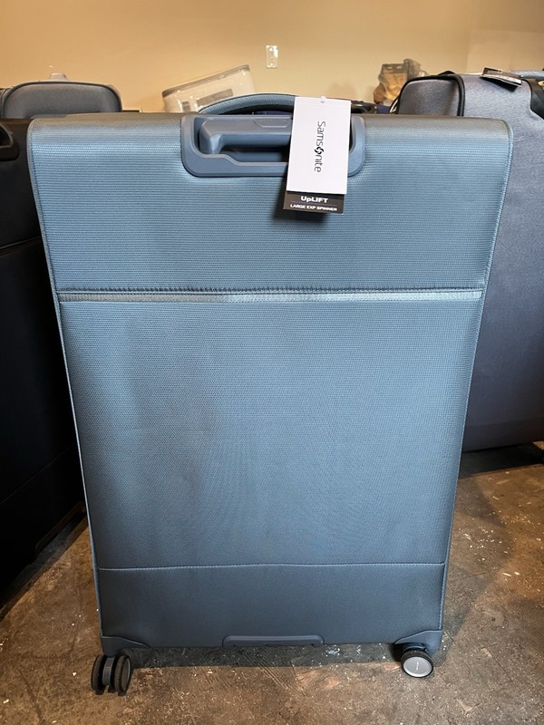 Samsonite Uplift Soft Side Large Spinner Element Blue Suitcase gallery