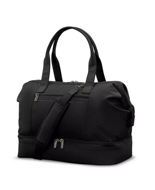 Samsonite Better than Basic Drop Bottom Weekender Duffel Color: Black