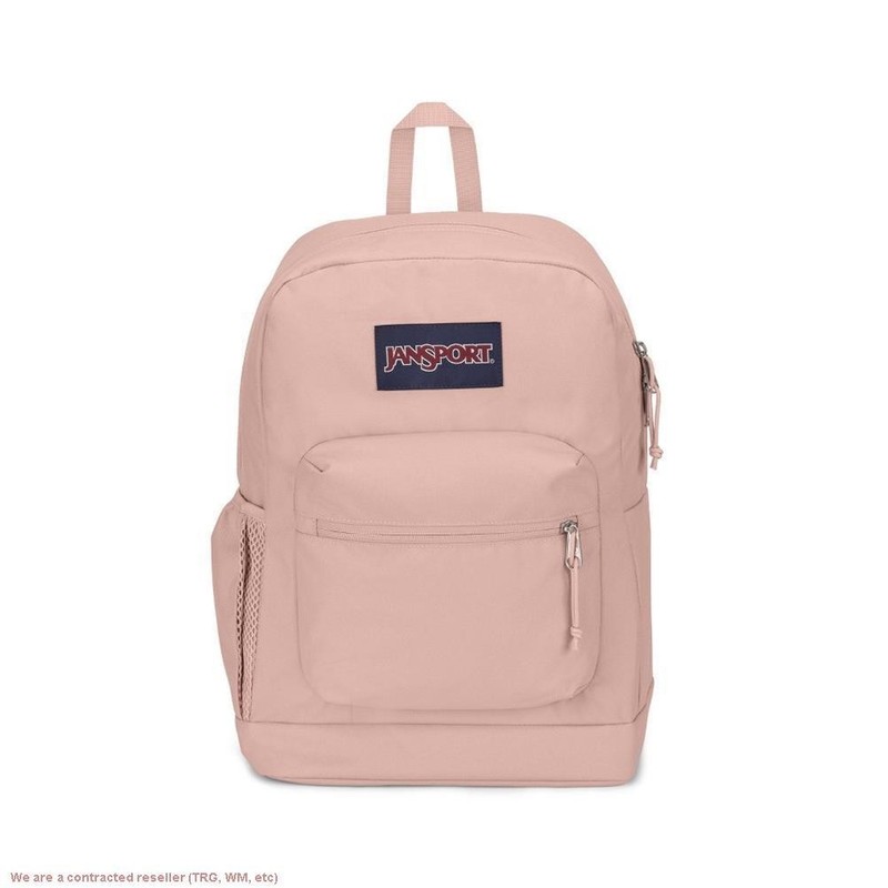 JanSport Cross Town Plus 17″ Backpack – Misty Rose