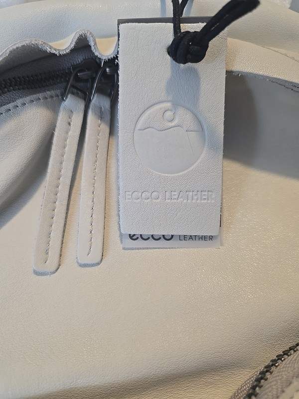 ECCO Casper Small Daypack Backpack Cow Leather Offwhite - Discontinued - NIB gallery