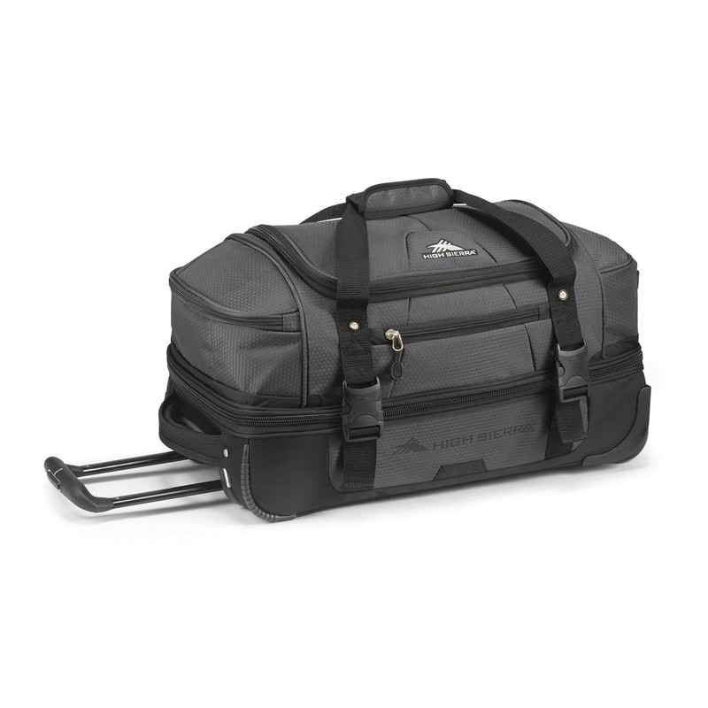 High Sierra Fairlead 28-Inch Drop Bottom Wheeled Duffel Bag