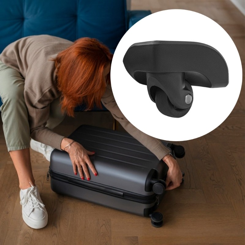 4Pcs Suitcase Wheel Practical Replacement Accesories For Practical Luggage Use gallery