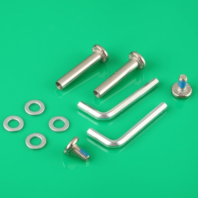 Comprehensive Suitcase Wheel Replacement Set - 2 Wheels, Axles & Tools Included gallery