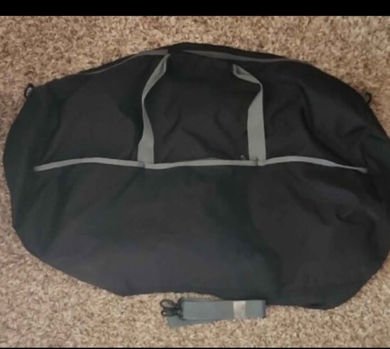 Amazon Basics Extra Large Foldable Nylon Duffel Bag With Carry Strap gallery