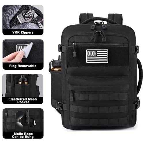 TSA Approved Carry On Backpack, Extra Large Tactical Travel Backpack for Men, gallery