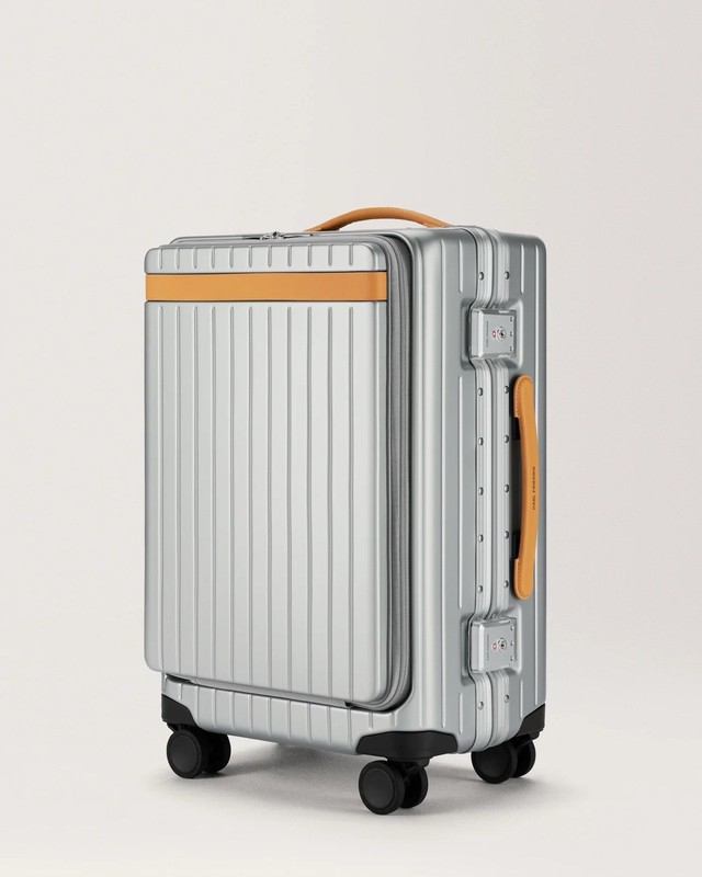 Carl Friedrik The Carry-On X Hybrid Silver/Tan NEW with Tags Authentic