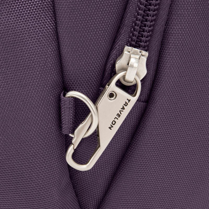 Travelon Anti-Theft Classic Crossbody Bucket Bag - Purple gallery