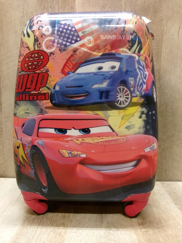 Heys, Disney Cars WGP Allinol, Multicolored, 18 Inches, Carry on Spinner