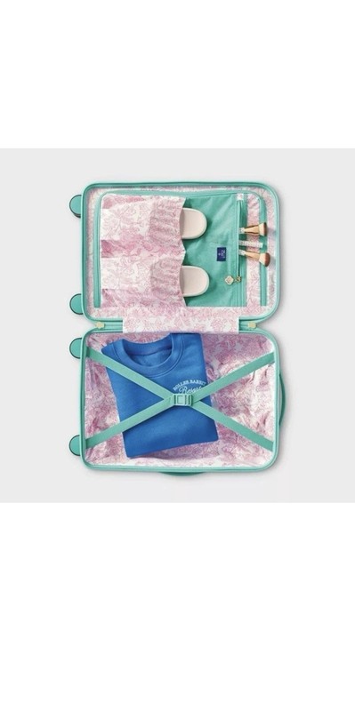 NWT! Target x Roller Rabbit 22" Spinner Carry-On Multi Color Hearts Pattern gallery