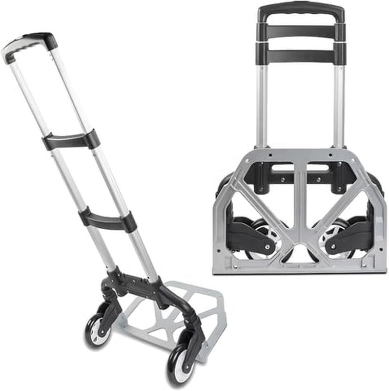 Folding Compact Lightweight Premium Luggage Cart - Travel Trolley gallery