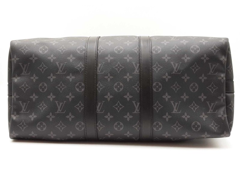 Louis Vuitton Keepall 45 In Monogram Eclipse Coated Canvas & Leather Fw0426szxdu gallery