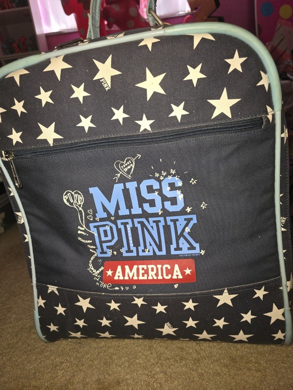 Victoria’s Secret Pink suitcase