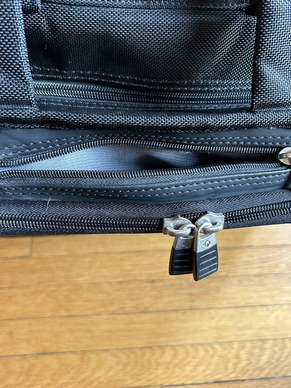 Samsonite Top Load Laptop Computer Case Bag - Model 605 Multi-Pocket Black -NICE gallery