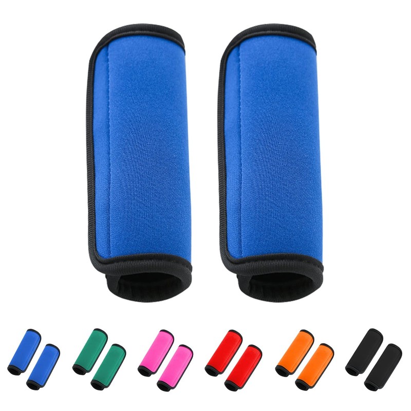 2 Pack Luggage Handle Wraps for Suitcase, Bright Color Comfort Soft Handle Co…