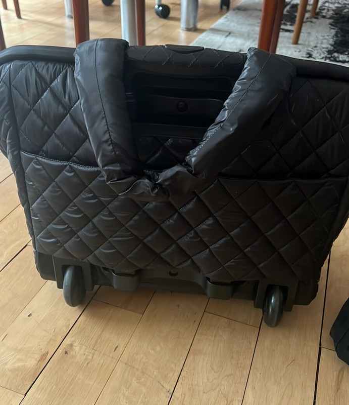 Chanel 2012 Coco Cocoon Quilted Case Trolley Black Luggage gallery