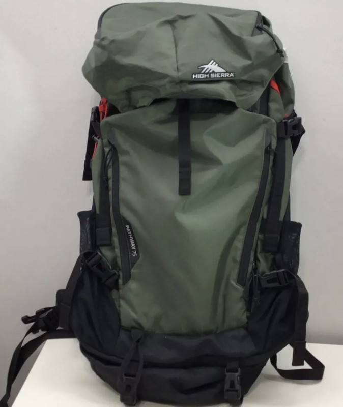 HIGH SIERRA Pathway 2.0 75L Backpack FOREST GREEN/BLACK ADJUSTABLE