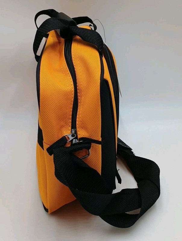 U.S. Traveler Carry On Shoulder Bag Orange Personal Item Adjustable Strap New gallery