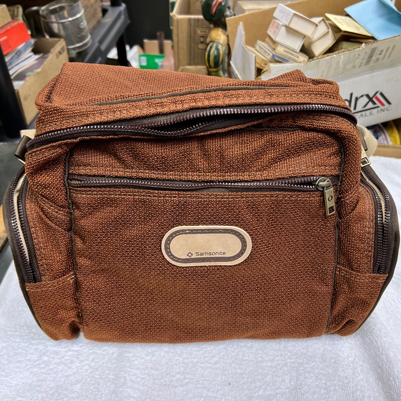 Samsonite Freestyles Camera Bag Orange/Rust Travel Luggage-Great Condition-HTF