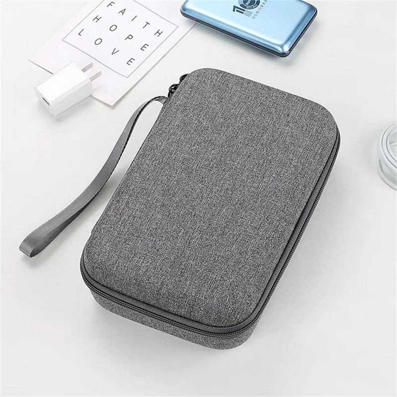 Large Capacity Travel Electronics Organizer Case for Tablet Hard Drive Cables