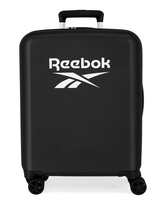 Suitcase Reebok Trolley Unisex Synthetic Black