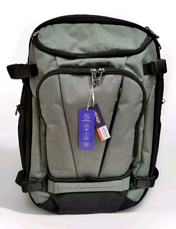 eBags Mother Lode Full Size Convertible Travel Backpack Luggage Pine Green NWT