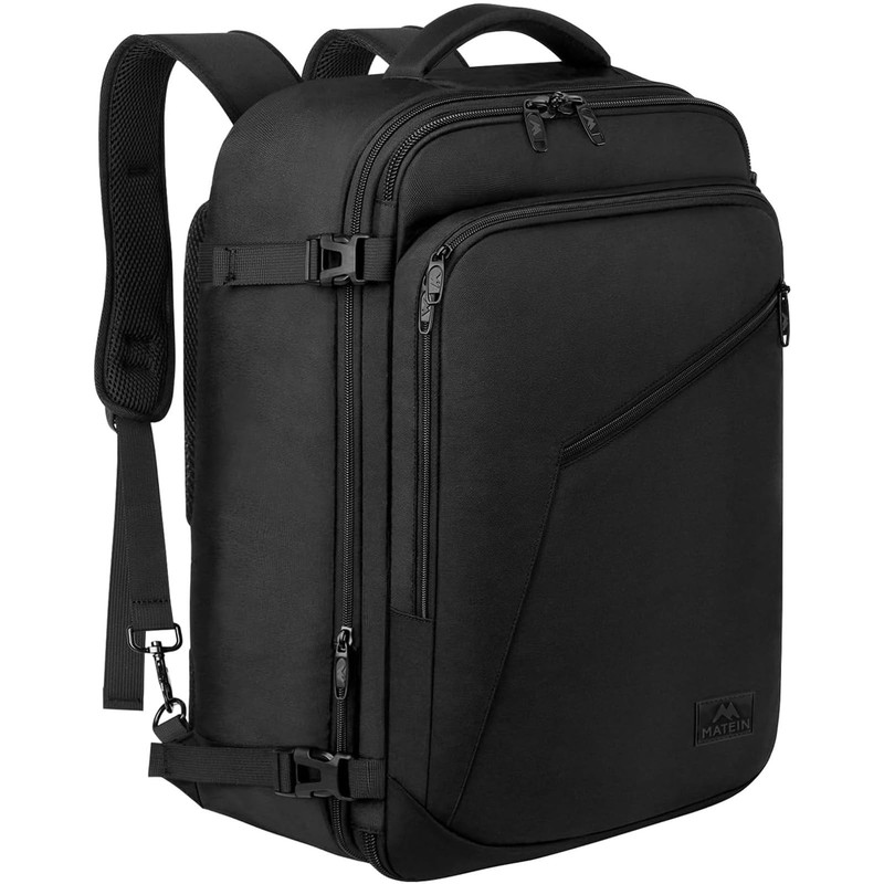 Extra Large Expandable Travel Backpack, Water Resistant 40L Carry-On Bag for Men gallery