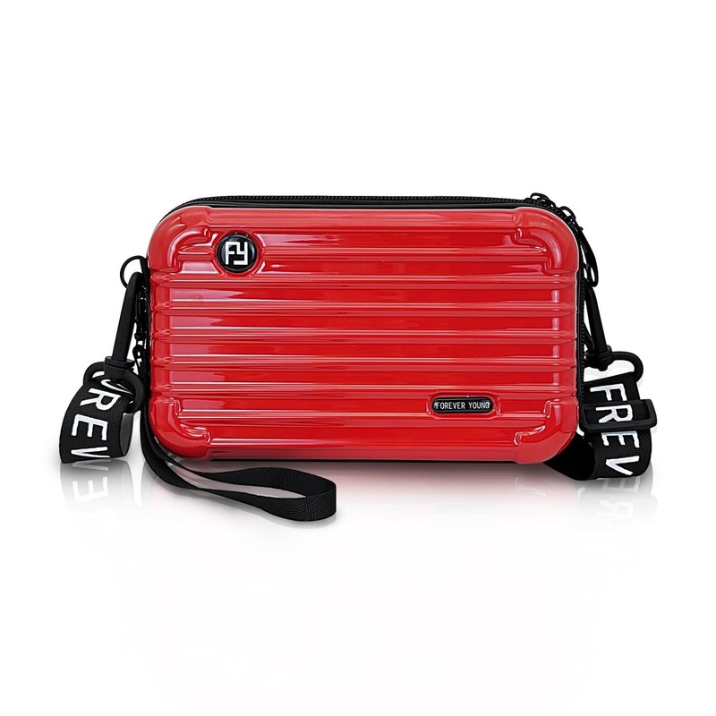 Mini Suitcase Crossbody Bag, Plastic Mini Suitcase Bag Suitcase Purses Stylis…
