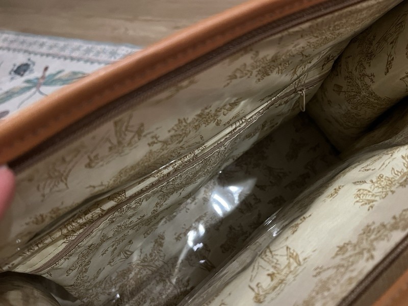 NWT! Vintage Hartmann Luggage Tweed Leather Trim Weekender Classic Carry-On Bag gallery