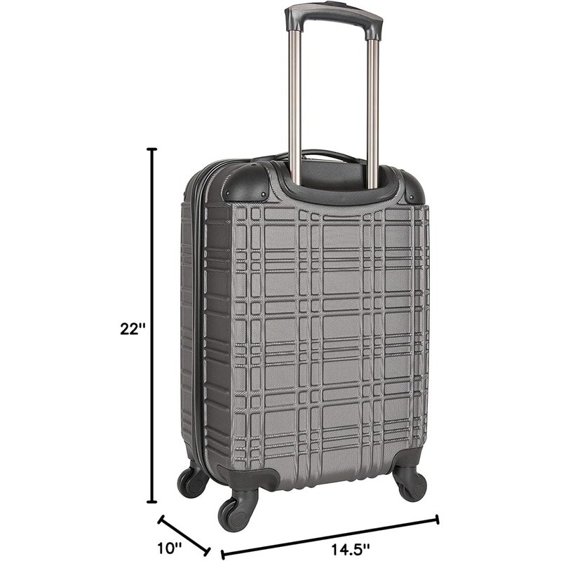 Multi-Directional Durable Spinner Durable Hardside Luggage W/ Telescoping Handle gallery