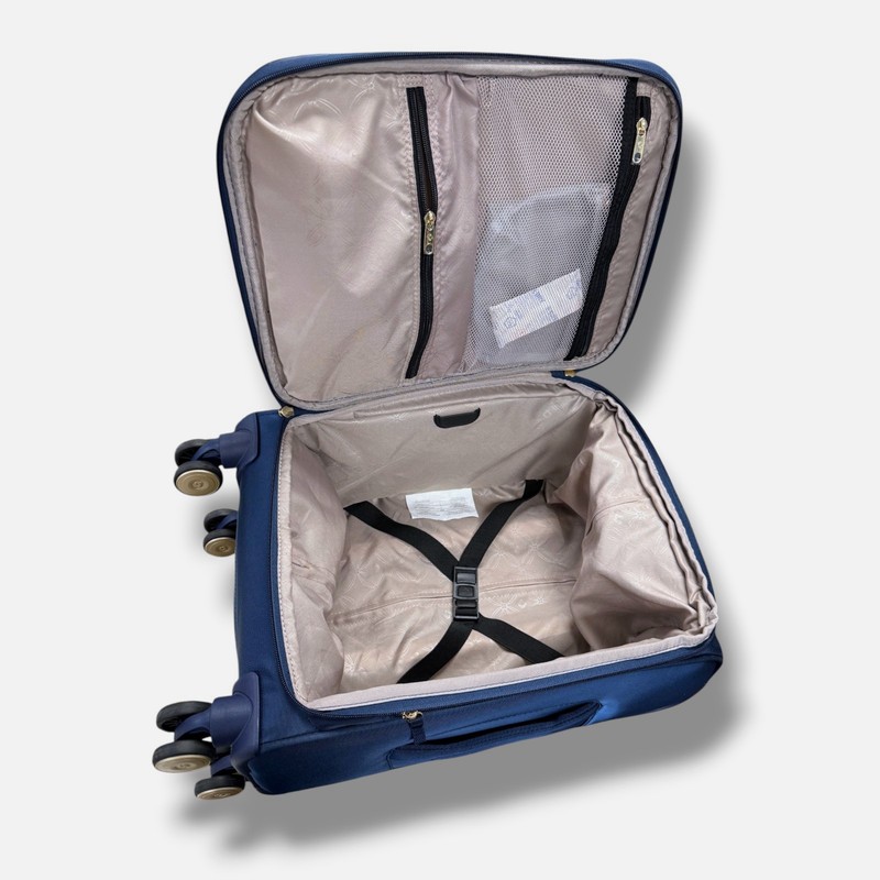 Samsonite Blue Mobile Solutions Expandable Luggage Carry-on Spinner Suitcase 19" gallery