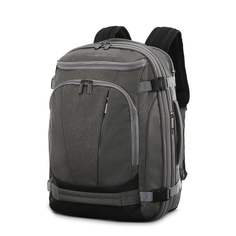 Samsonite Mother Lode Jr Backpack Heathered Graphite Travel Backpack 154256-D636