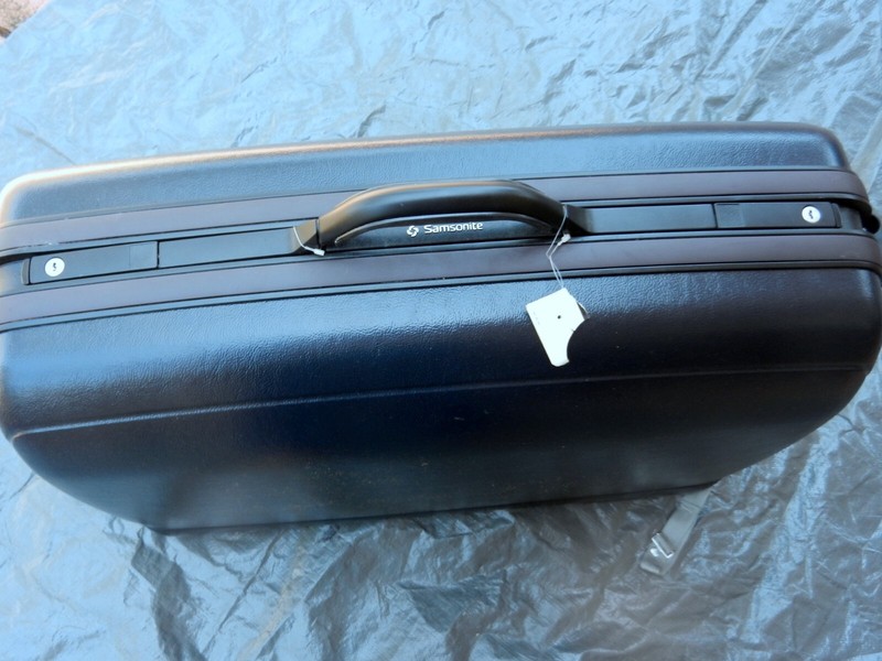 Samsonite Silhouette 5 Hard Shell Wheeled Luggage W/Keys 29" New Color Black gallery