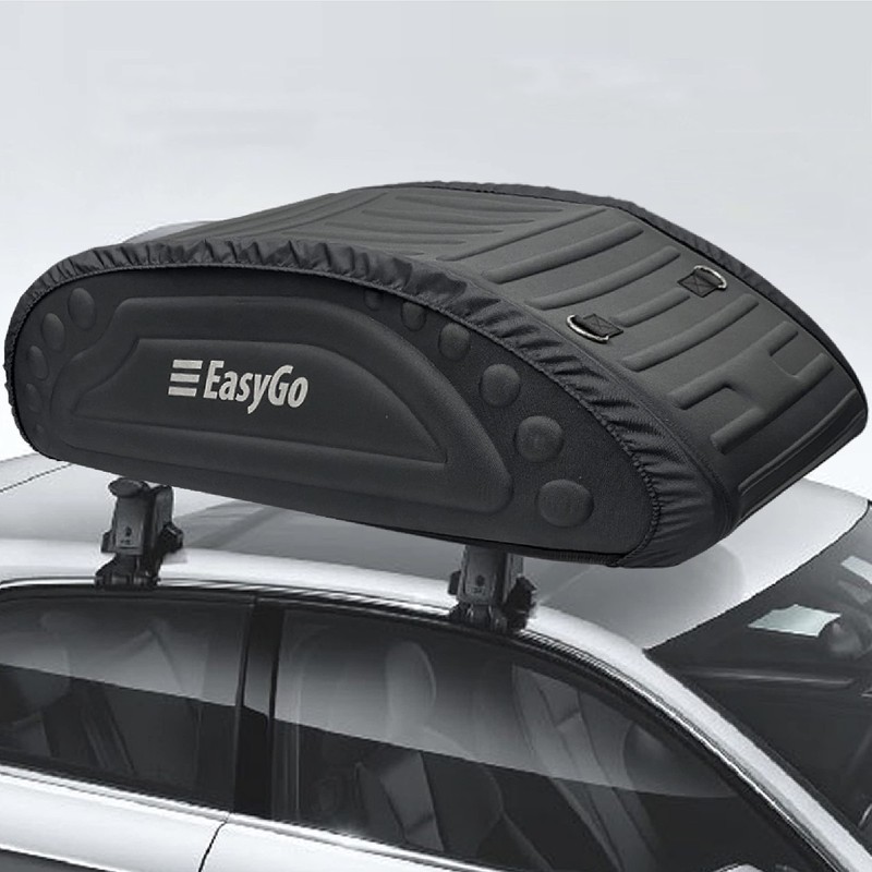 EasyGoProduct Aerodynamic Car Rooftop Cargo Carrier Bag - Soft Roof Top Lugga...