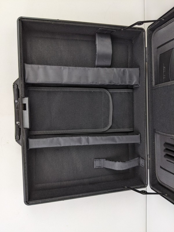 Mezzi Hard Protective Case Briefcase Laptop Case Organizer Black Combo Lock gallery
