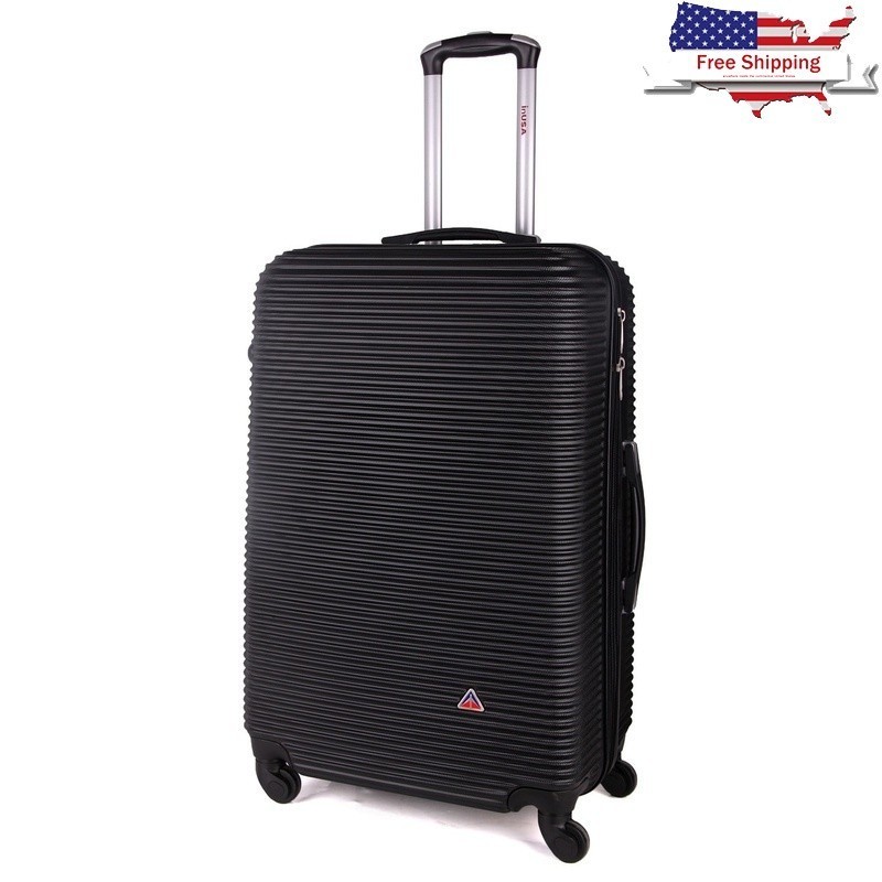 Lightweight Hardside 24 Inch Spinner Luggage Trolley Durable Handle Travel Bag