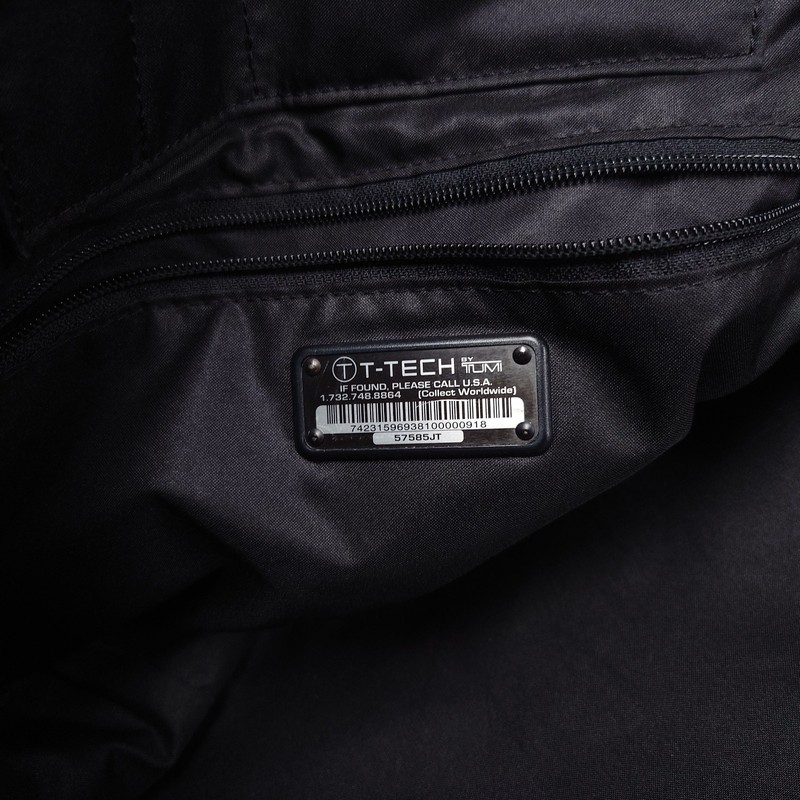 TUMI T-Tech Essential Gear 57585JT Black Canvas Laptop Backpack Free Shipping gallery