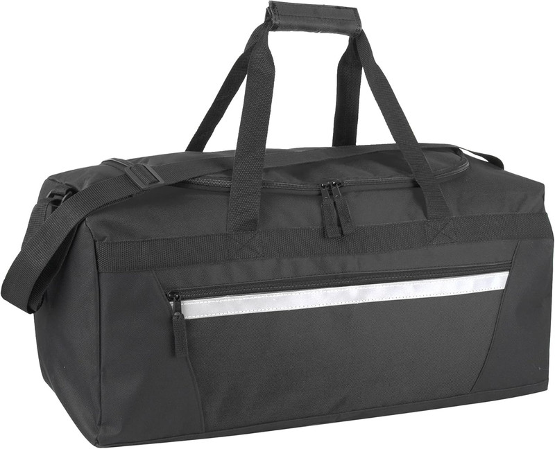 40 Liter, 22 Inch Reflective Duffle Bag with Shoulder Strap for Men, Women, Trav