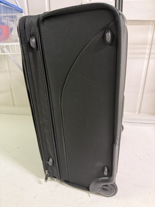 TUMI - Alpha Expandable 2-Wheel Upright Rolling Black Suitcase - No. 22024D4 gallery