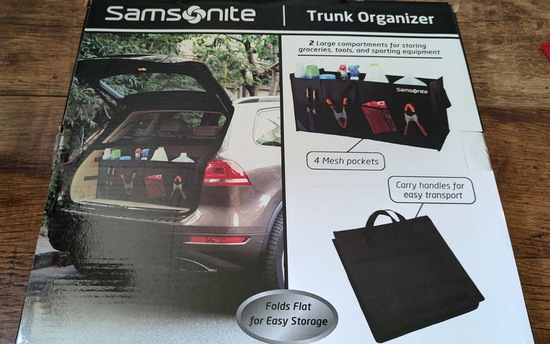 Samsonite Trunk Organizer 2 Large Compartments Multi-Purpose New gallery