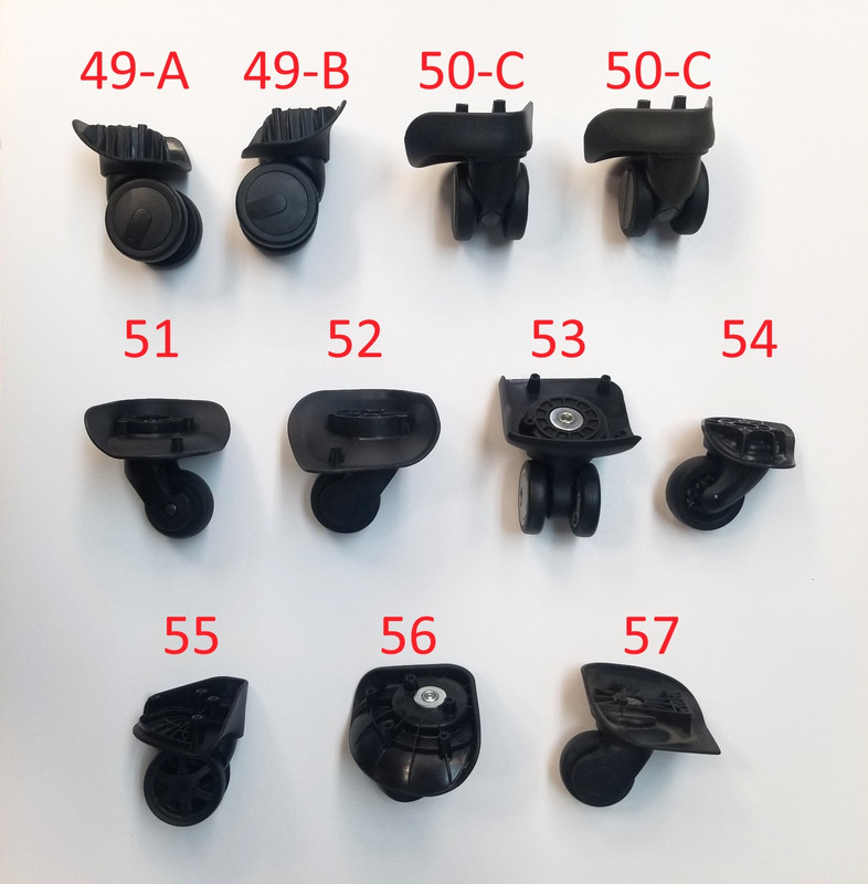 Luggage Replacement Wheels Suitcase Part Spinner Wheel Assorted Brands gallery