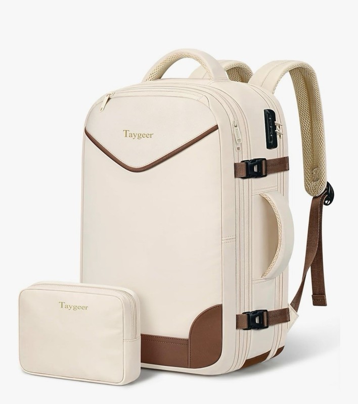 35L Travel Backpack Carry On with Lock, TSA Flight Approved Carry on Backpack