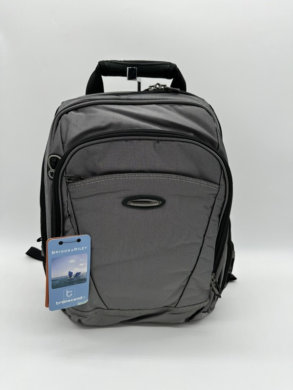 Briggs And Riley Silver/Grey Backpack 16”