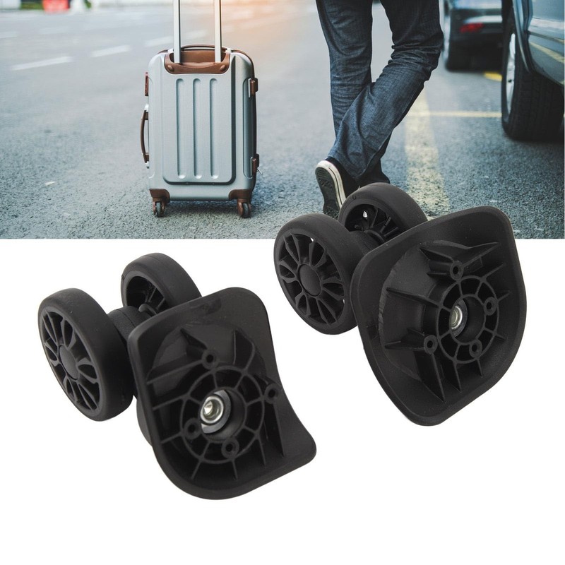 2pcs Luggage Wheels Set for Easy Installation - Durable Suitcase Casters for ... gallery