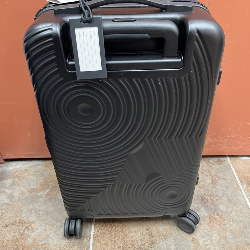 New Nike Air Force 1 22” Medium Hardshell Checked Luggage Suitcase Black gallery